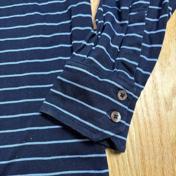 Arnold Brant Long Sleeve Cotton Collared Button Up Shirt - Picture 7 of 8